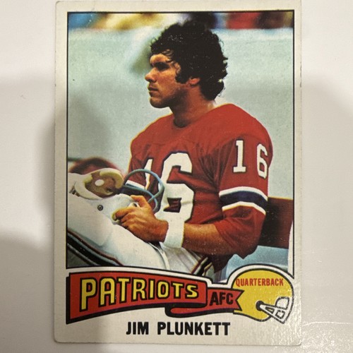 1975 topps jim plunkett - 1975,
