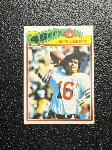 1977 topps jim plunkett - topps, #331