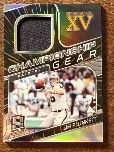 2020 panini jim - plunkett, #'d