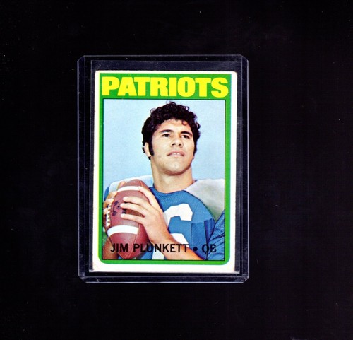 1972 topps jim - plunkett, rc