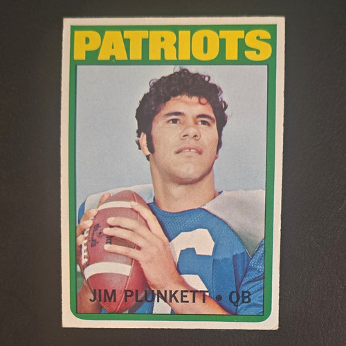 Topps 1972 jim plunkett new - topps,