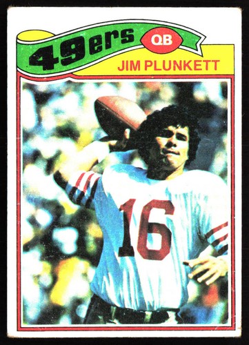 1977 topps 331 - jim, plunkett