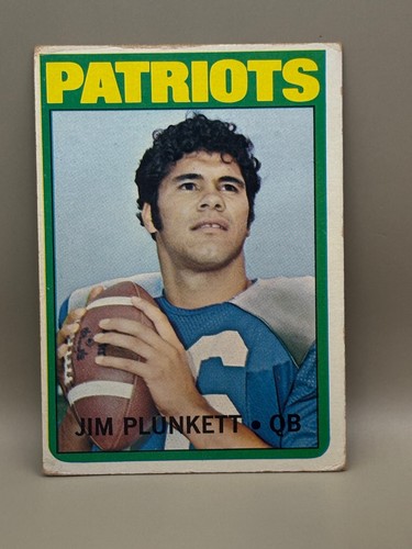 1972 topps jim plunkett - 1972,