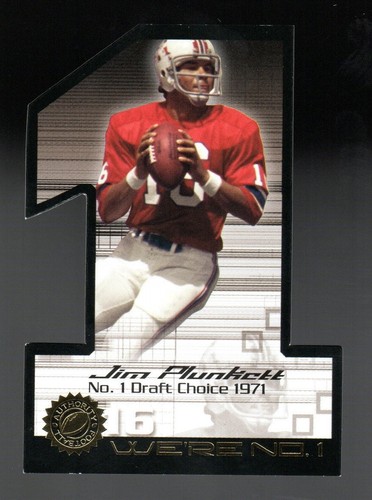 Jim plunkett patriots - -, 2001