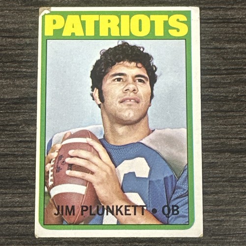 1972 topps jim plunkett 65 - topps,