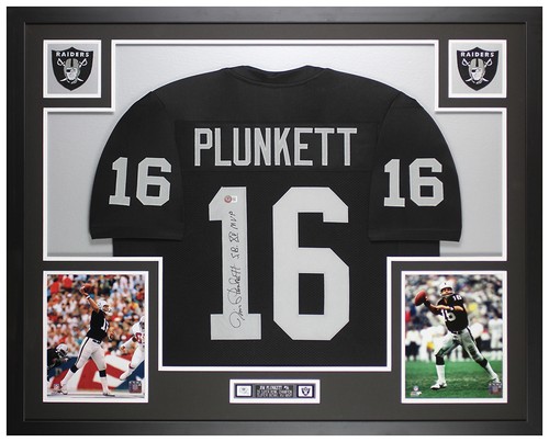Jim plunkett autographed - autographed, &