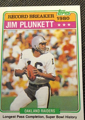 1981 topps jim - 1981, plunkett