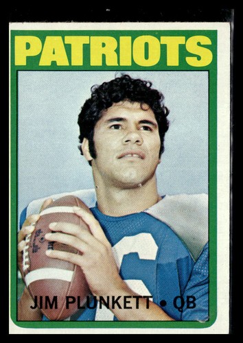 1972 topps jim plunkett - topps,